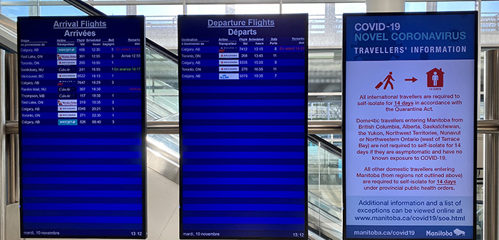 Visual Information Displays inside the terminal.